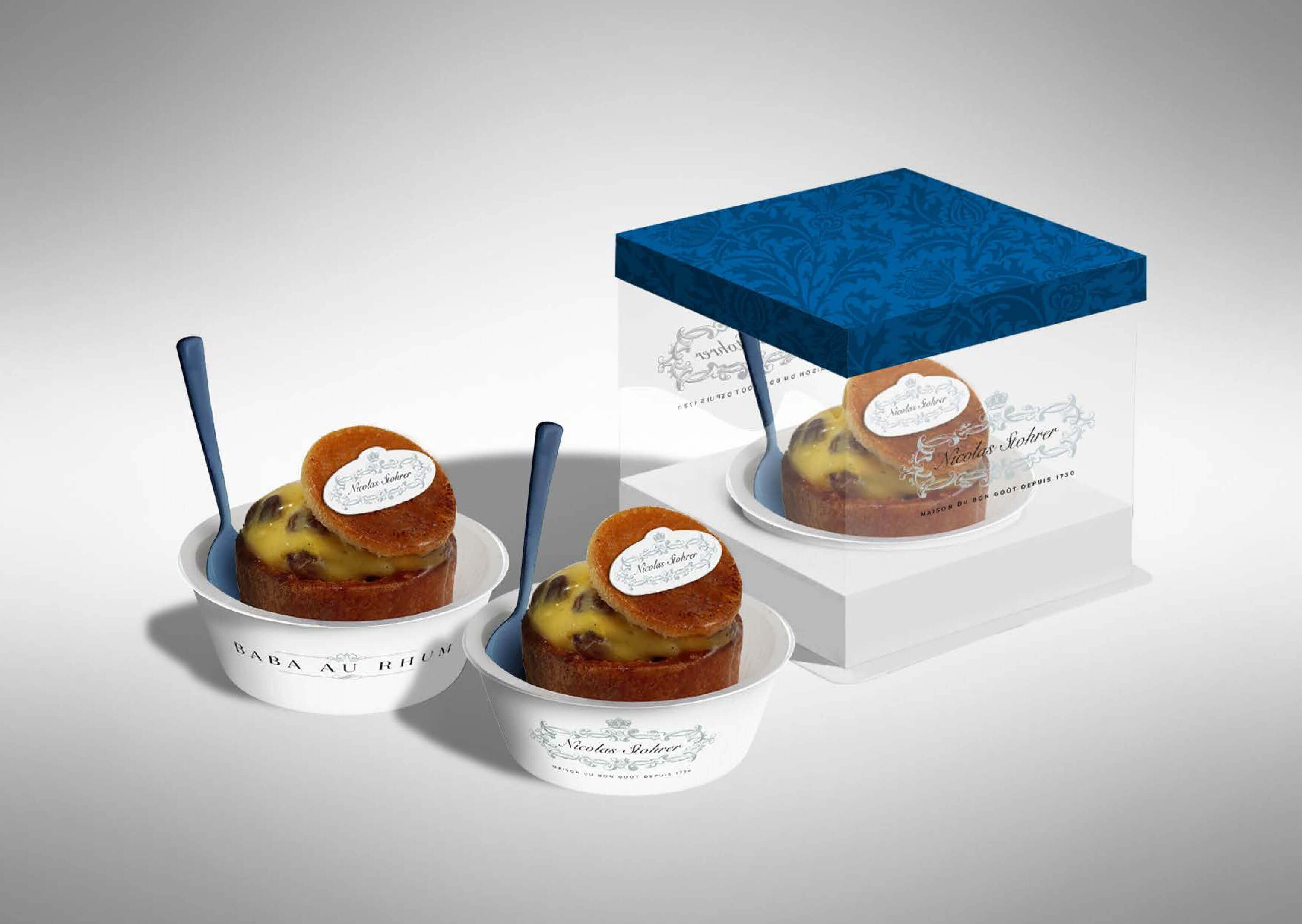 Stohrer packaging création agence restauration