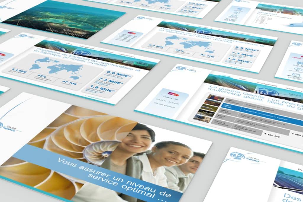 agence powerpoint geodis logistique