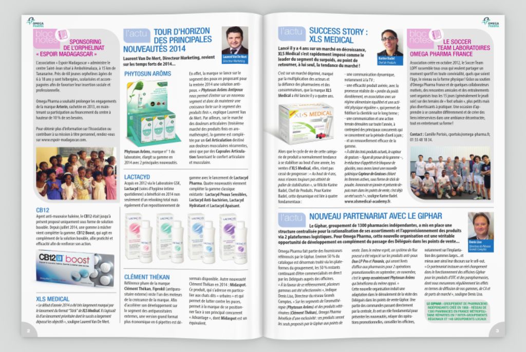 Agence magazine pharmacie com interne communication RH