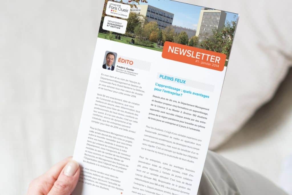 agence-newsletter-université